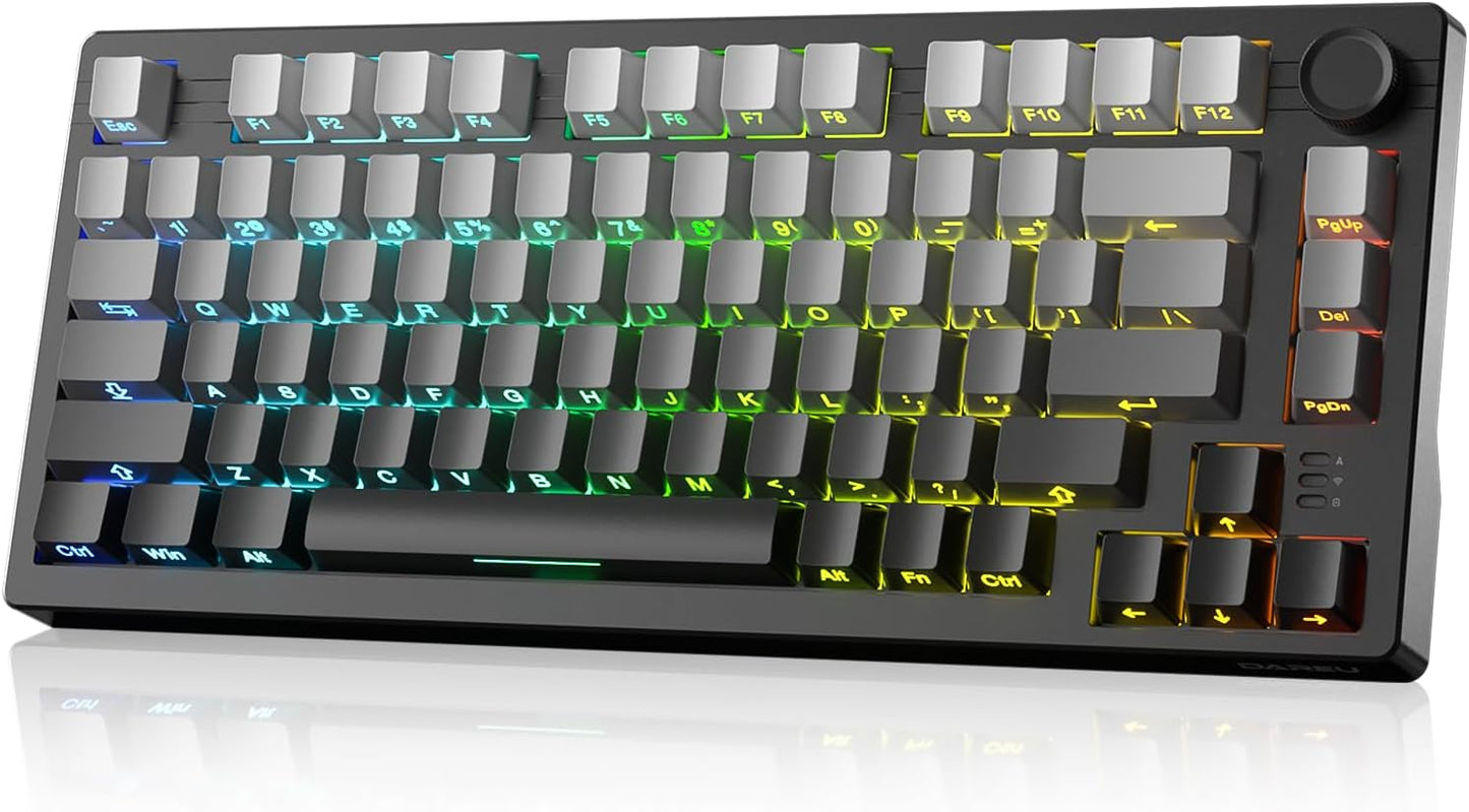 DAREU EK75PRO Wireless Gaming Keyboard with RGB and Knob Control