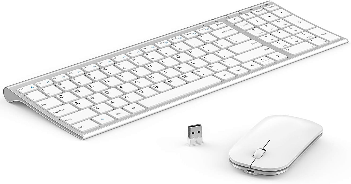 Ultra Thin Rechargeable Keyboard & Mouse Combo