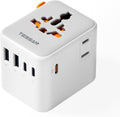 TESSAN Universal Travel Adapter 65W GaN - Compact Worldwide Charger