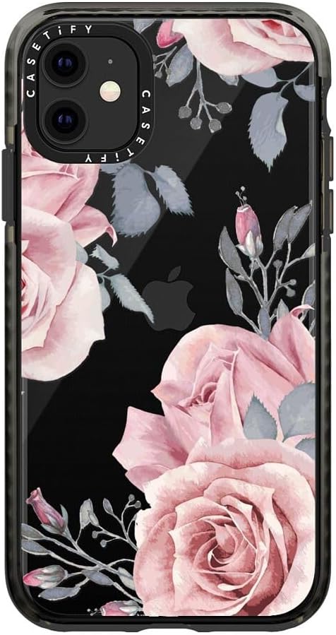 CASETiFY Impact Case for iPhone 11 - Stop and Smell The Roses