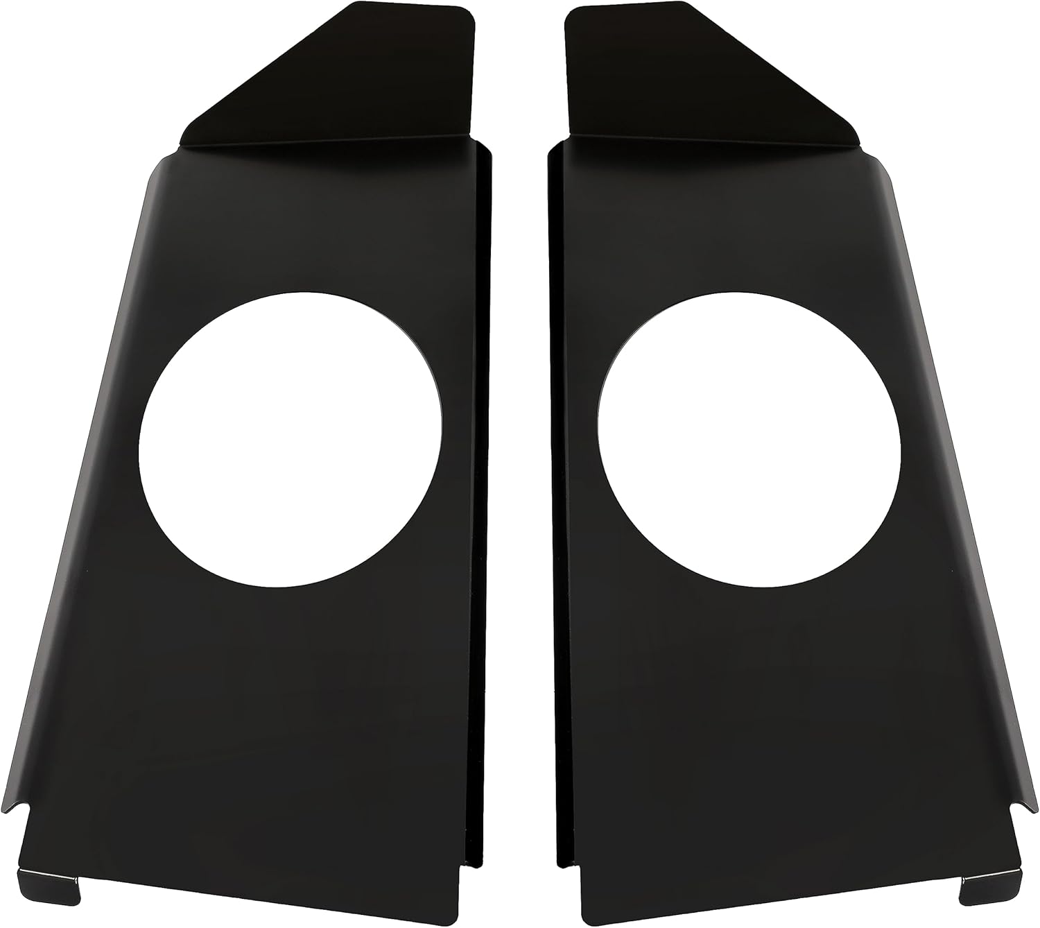 KUAFU Behind Seat Speaker Brackets for 1967-1972 Chevy C10
