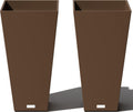 Veradek V-Resin Indoor/Outdoor Taper Planter, 2-Pack Review