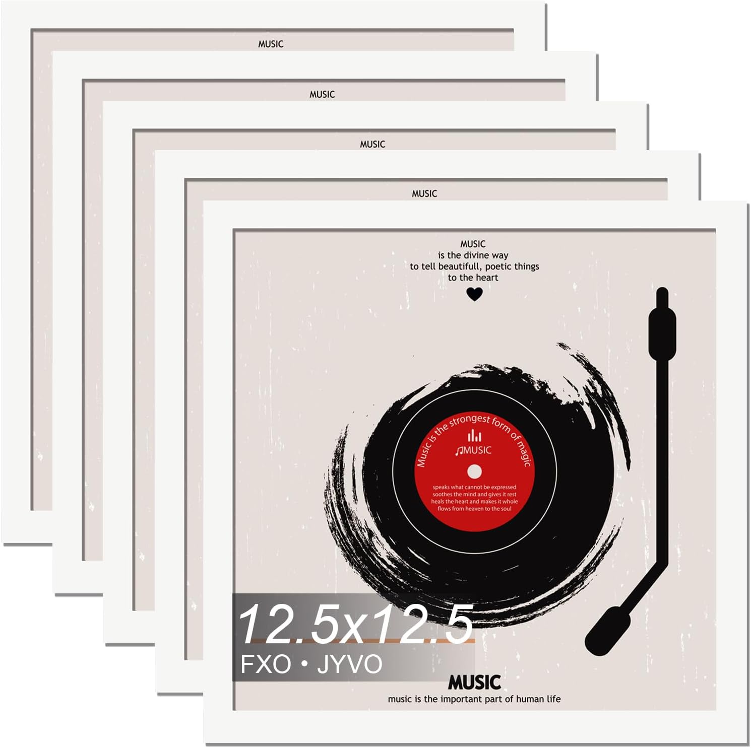 Vinyl Record Frame for Wall Display - Perfect for 12 Inch LPs