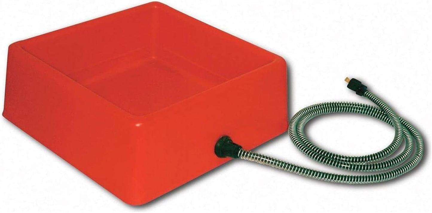 Farm Innovators 1.25 Gallon Heated Chicken Water Bowl - Thermostatic Control