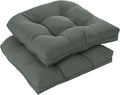 Downluxe Outdoor Chair Cushions Set of 2 for Patio Furniture