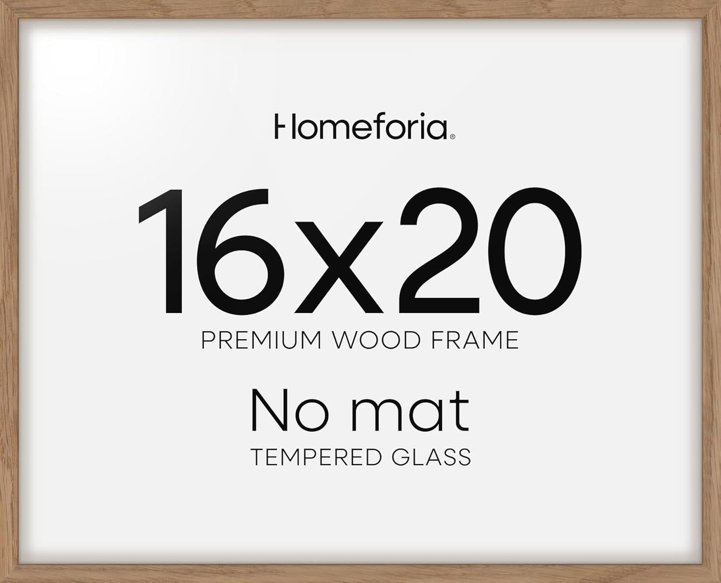 Homeforia 16x20 Diploma Wood Frame for Graduation Display