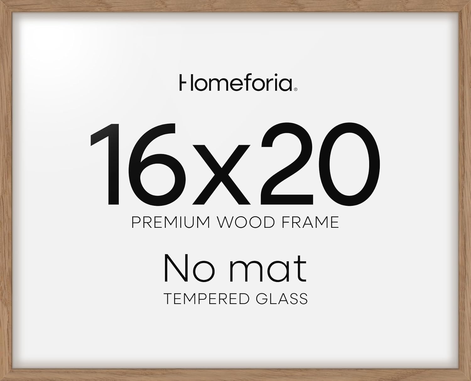 Homeforia 16x20 Diploma Wood Frame for Graduation Display