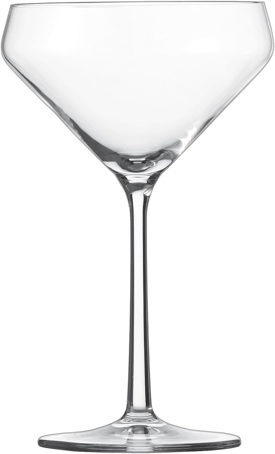 Set of 6 Zwiesel Glas Martini Glasses, 12oz Tritan Crystal, Dishwasher-Safe