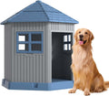 Vixzen Large Outdoor Dog House - Durable Water Resistant Design