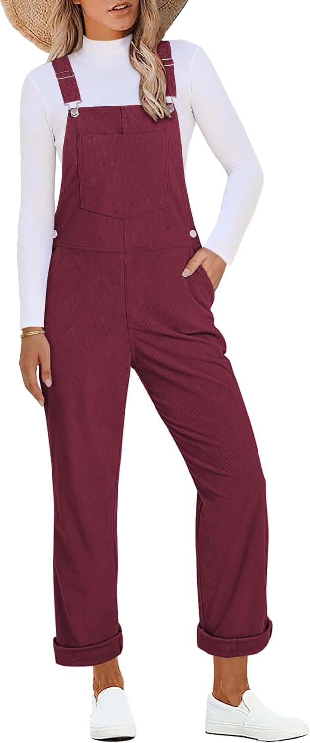 Luvamia Corduroy Overalls for Women - Stylish and Comfortable