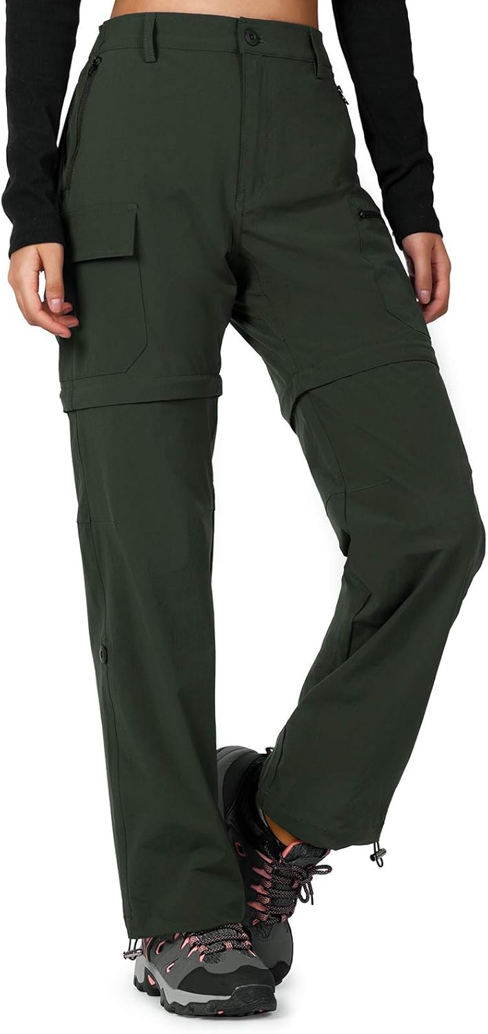 Cycorld Women's Convertible Hiking Pants for Outdoor Adventures