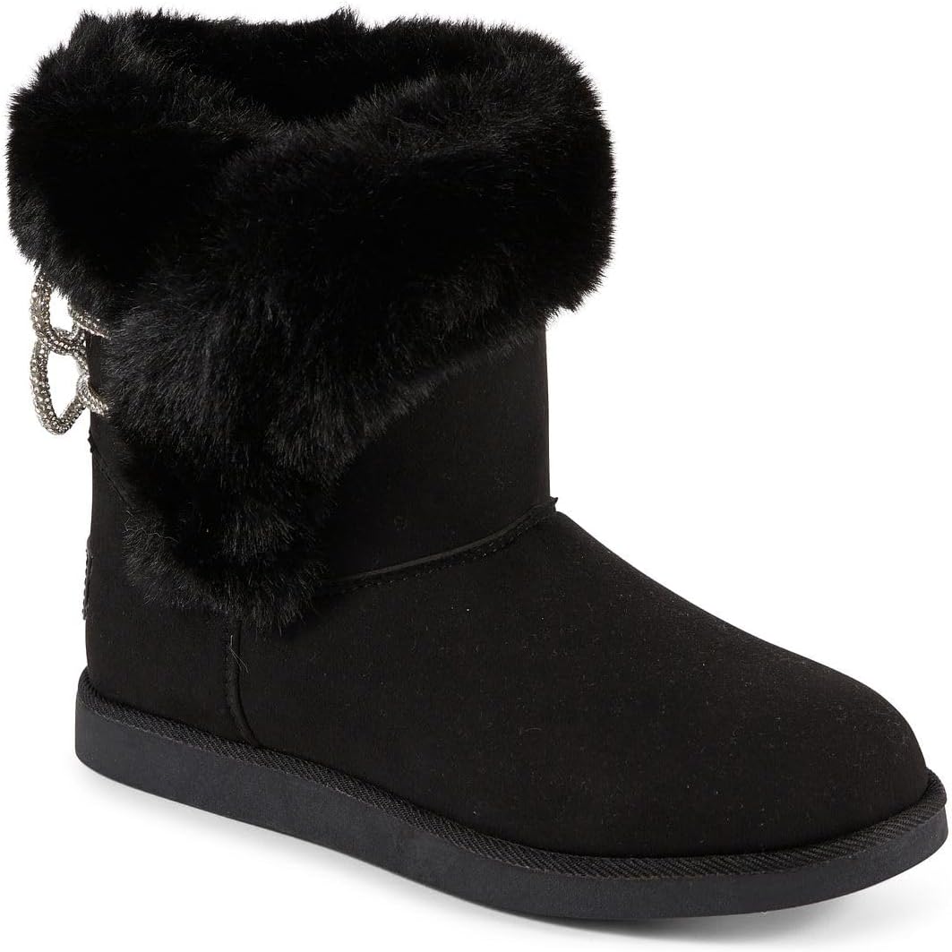 Juicy Couture Women's Slip On Winter Snow Boots for Comfort