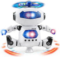 Musical Walking Dancing Robot Toy for Kids - Flashing Lights & 360