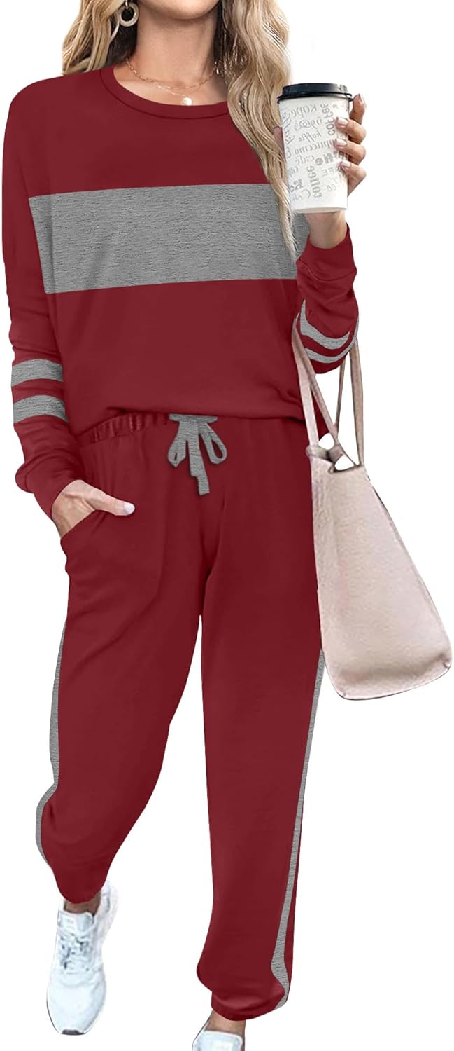 RUBZOOF Lounge Sets for Women 2 Piece Travel Sweatsuits