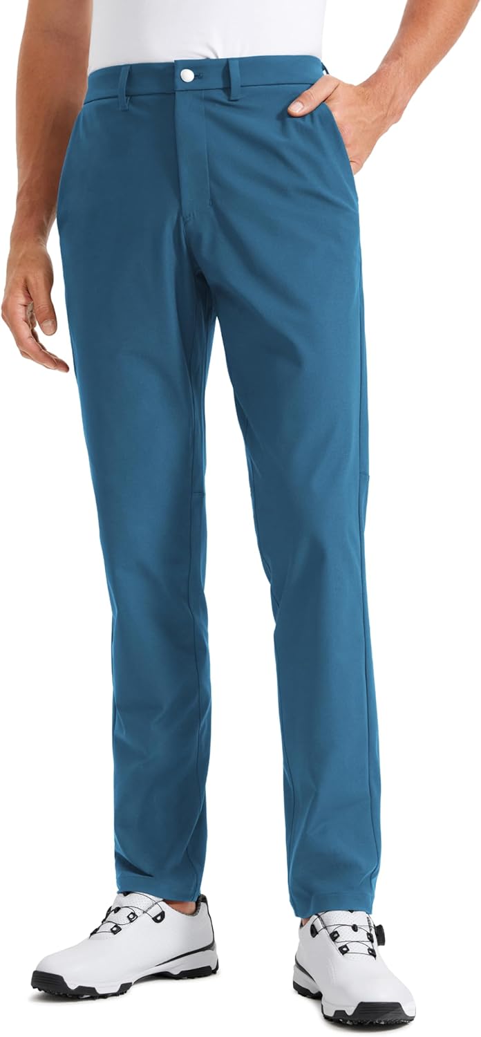 CRZ YOGA Men's All Day Comfy Golf Pants for Every Occasion