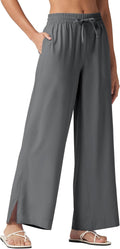 Willit Women's Wide Leg Pants Swim Beach Pants - UPF 50+ Sun Athletic