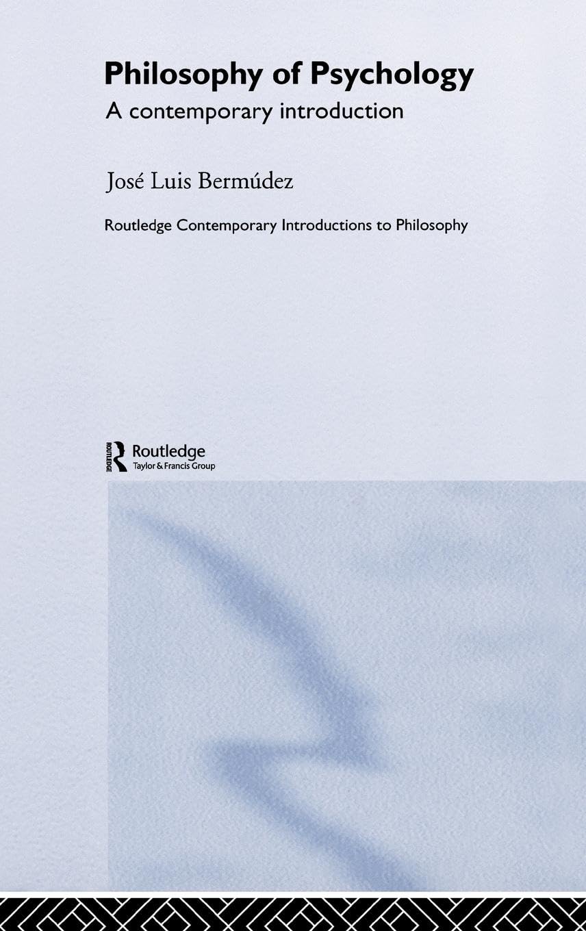 Philosophy of Psychology: A Contemporary Introduction Review