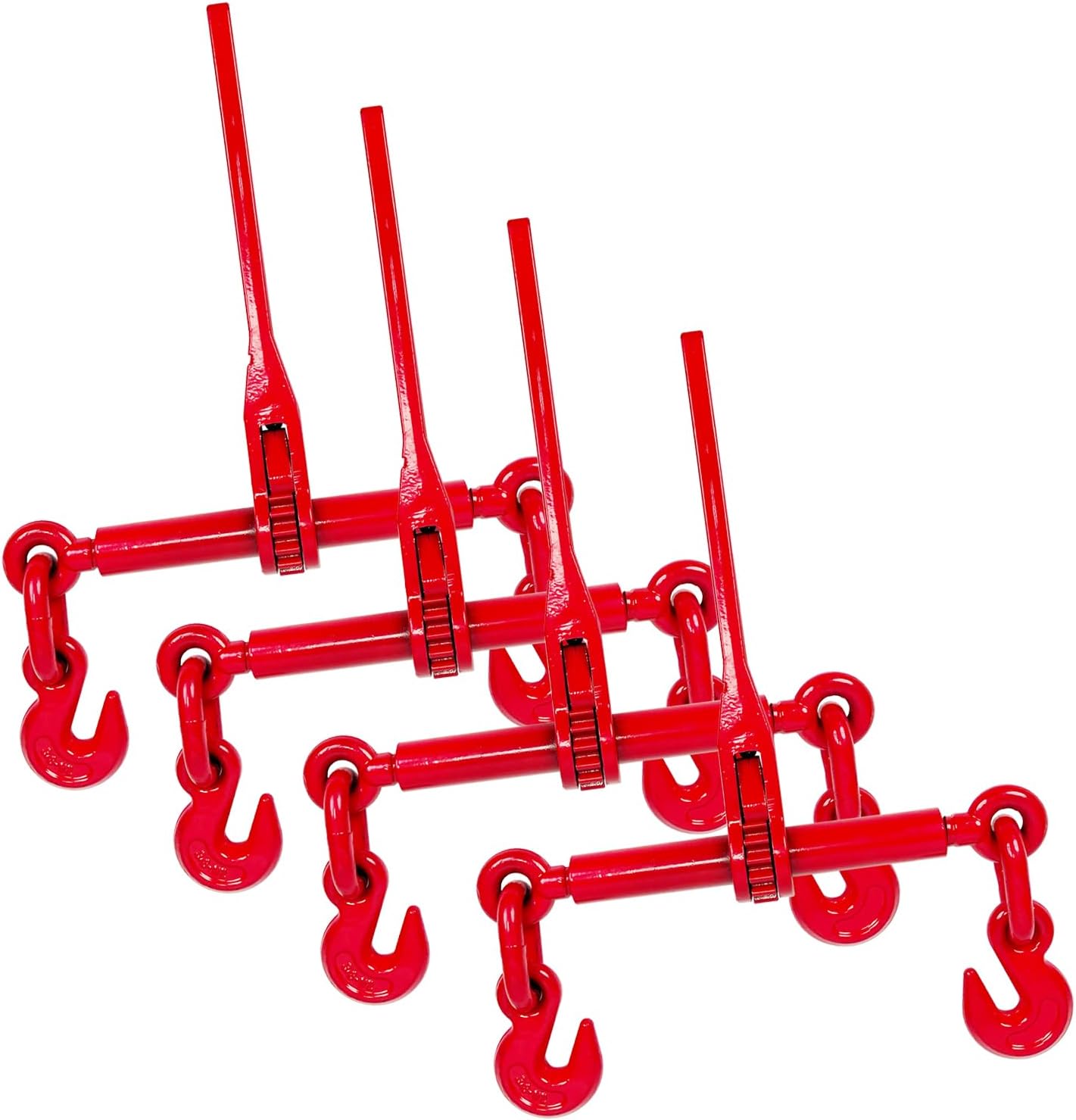 3/8in 1/2in Ratchet Binders for Secure Hauling and Towing