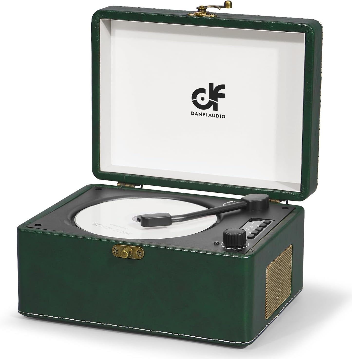Portable CD Player with Bluetooth and Upgraded Speakers for Home