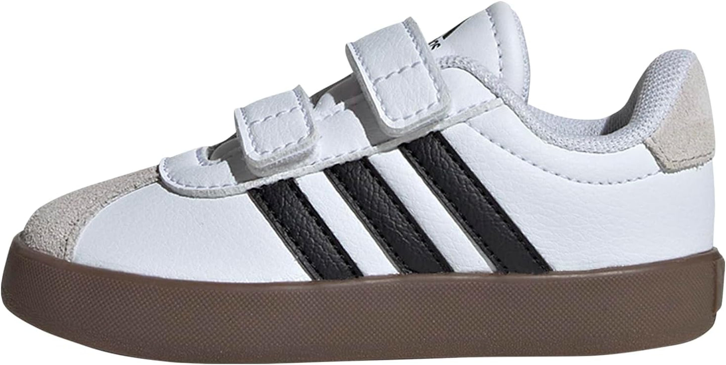 adidas Baby-Boys Vl Court 3.0 Stylish Suede Sneakers for Kids