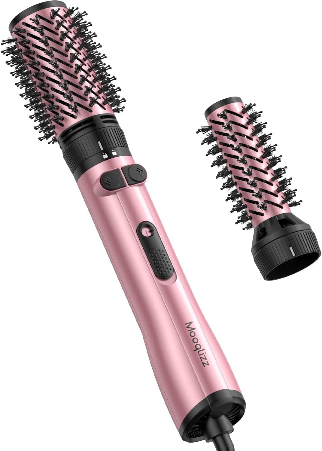 Mooqlizz 4-in-1 Rotating Hair Dryer Brush Set