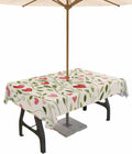 Waterproof Love Heart Tablecloth - 52x70 Inch