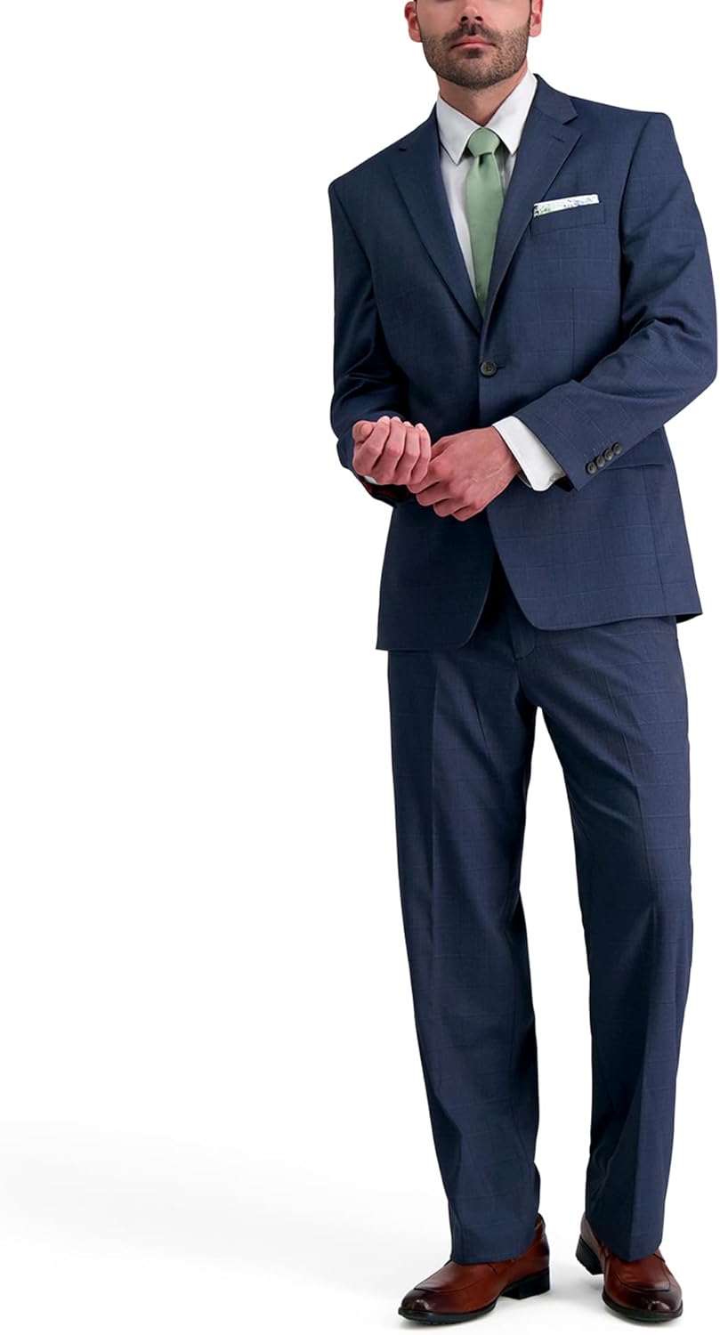 Haggar Men's Premium Stretch Classic Fit Suit Separates Pants