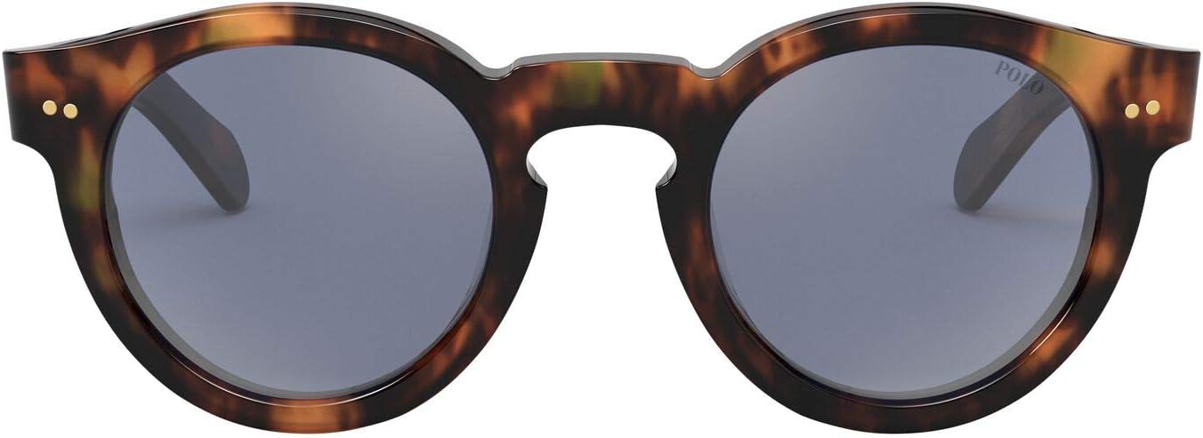 Polo Ralph Lauren Men's Ph4165 Round Sunglasses for Style Lovers