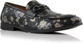 Men's Ferro Aldo Demitri MFA19683 Moc-Toe Penny Loafers - Suede Look