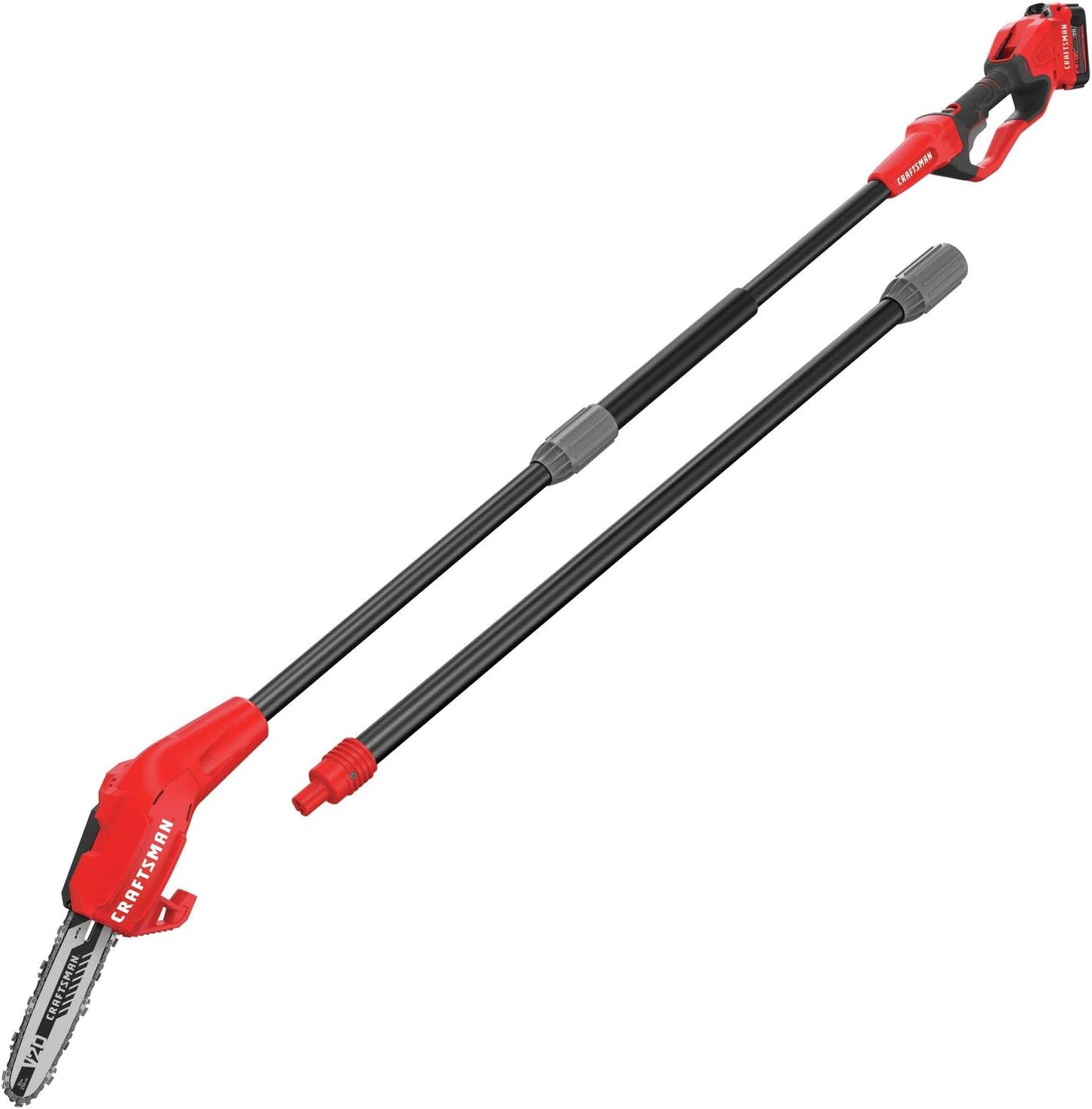 CRAFTSMAN V20 Cordless Pole Saw for Tree Trimming Needs