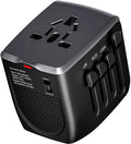 International Travel Adapter Voltage Converter 220V to 110V - Travel