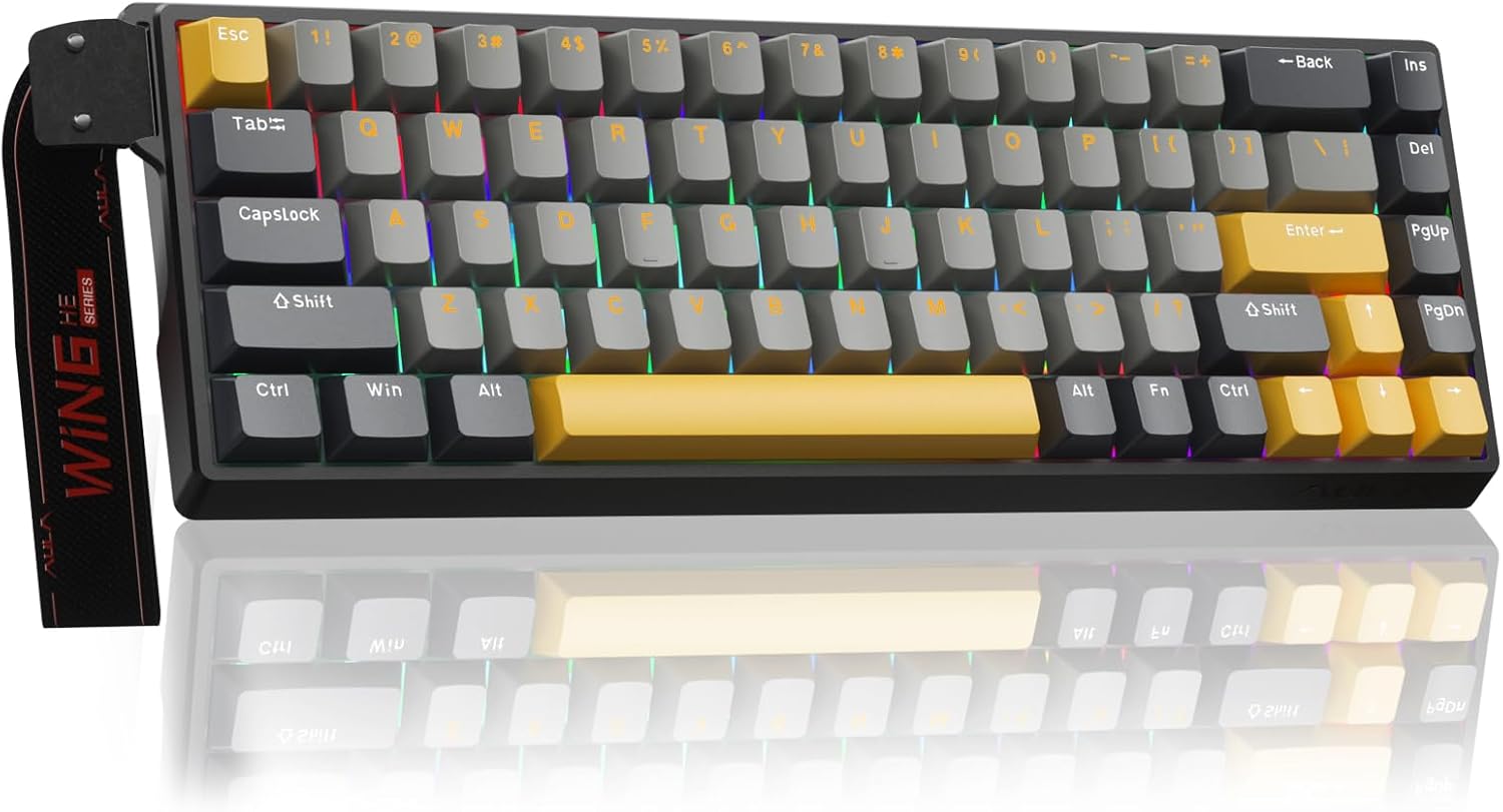 AULA WIN68 HE MAX Fast Trigger Gaming Keyboard with RGB Lighting
