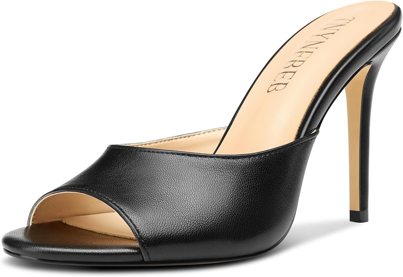 Elegant Stiletto High Heel Peep Toe Sandals for Women