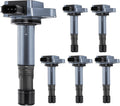 6PCS Ignition Coil Pack Compatible with Honda Acura V6 - Reliable
