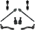 Front Steering & Suspension 8-Piece Kit for 2000-2005 Toyota Echo