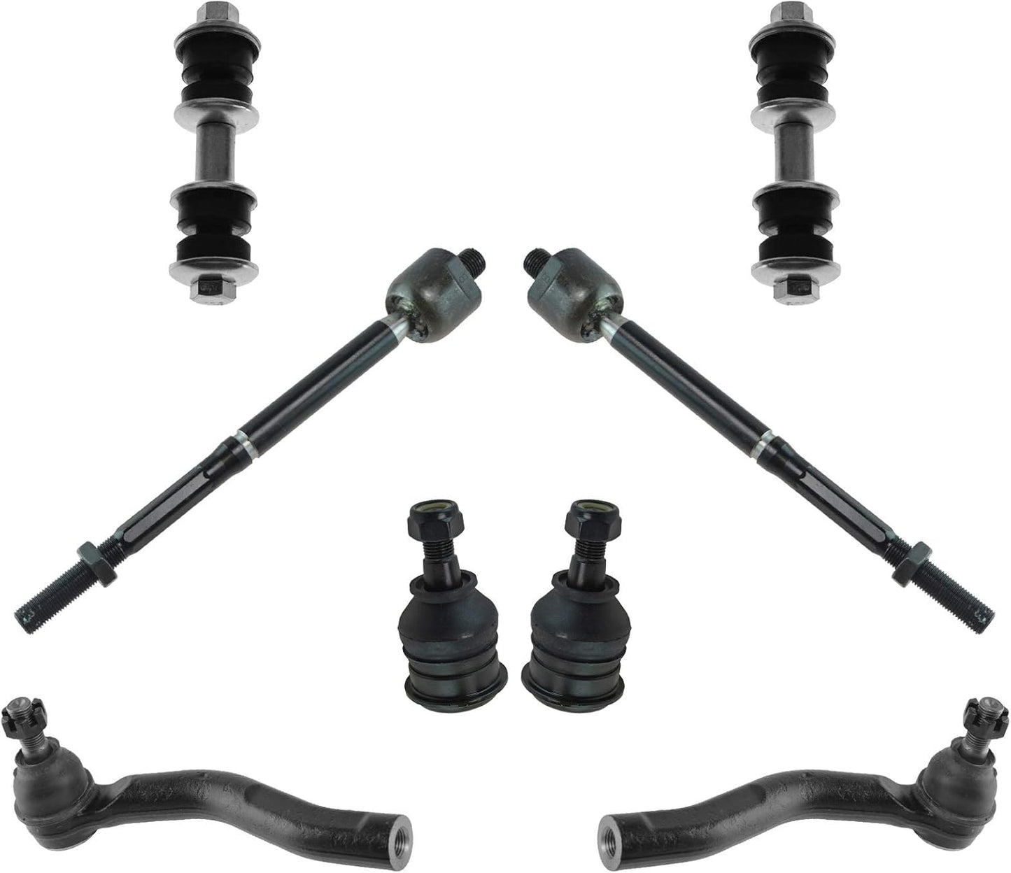 TRQ Front Steering & Suspension Kit for 2000-2005 Toyota Echo