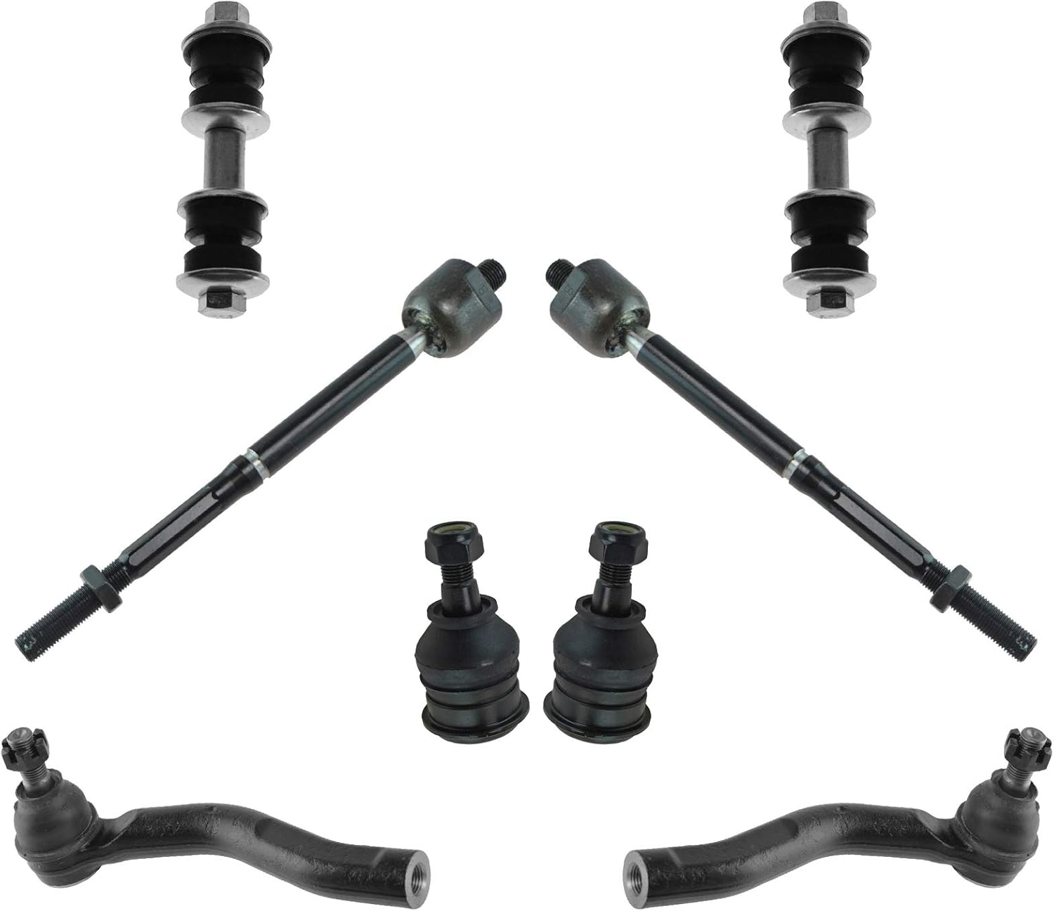 TRQ Front Steering & Suspension Kit for 2000-2005 Toyota Echo