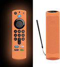 Stick 4k Max Case for TV Stick 3rd Gen Glow in The Dark - Orange