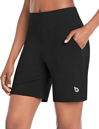 BALEAF Bermuda Shorts for Women High Waisted Athletic Style