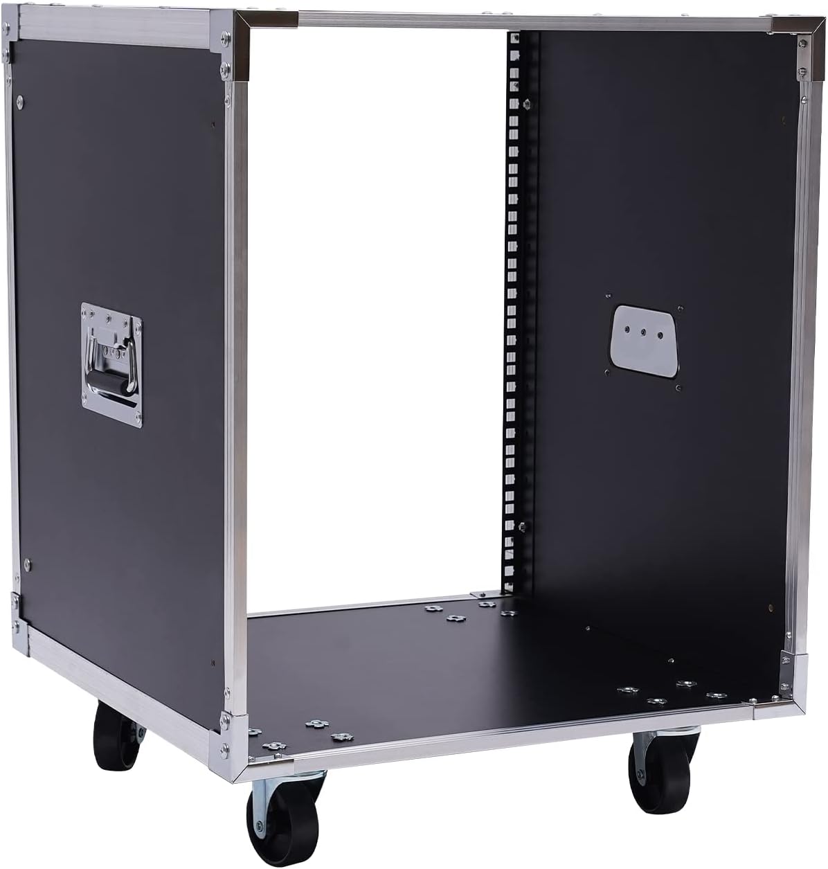 12U AV Rack Case with Wheels for Easy Mobility and Storage