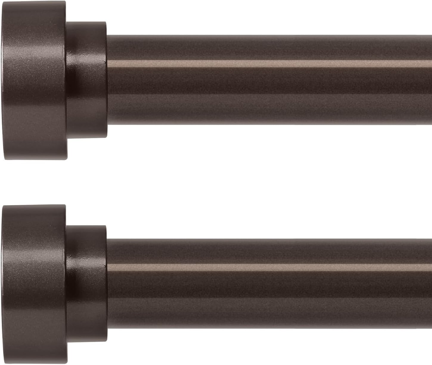 HEI! DEAR Adjustable Curtain Rods 18 to 60 Inch for Windows