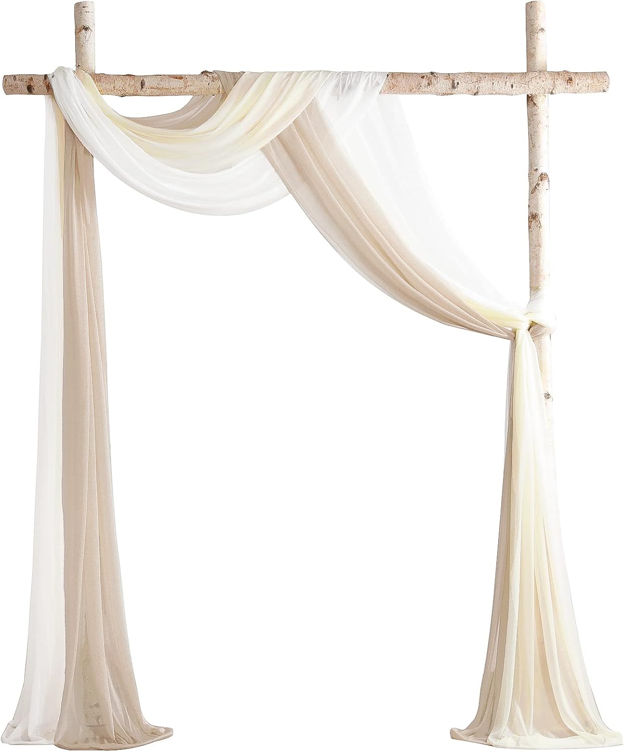 Floroom Wedding Arch Draping Fabric for Stunning Ceremony Decor