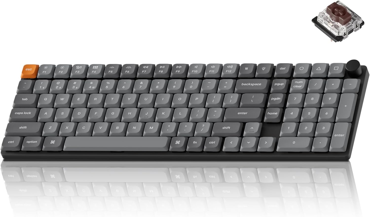 Keychron K17 Max: Ultra-Slim Wireless Mech Keyboard