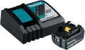 Makita 18V LXT 4.0Ah Battery and Charger Starter Pack - Fast Charge