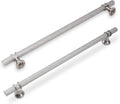 KOMOTIA 10 Pack 10 Inch Cabinet Pulls in Brushed Satin Nickel