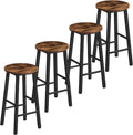 HOOBRO Bar Stools Set of 4 - 24.8 in Counter Height Stools