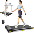 Walking Pad with 9% Incline - Compact Under Desk Treadmill for Home