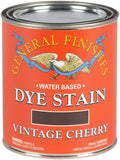 General Finishes Water Based Dye 1 Quart Vintage Cherry - Deep Tone