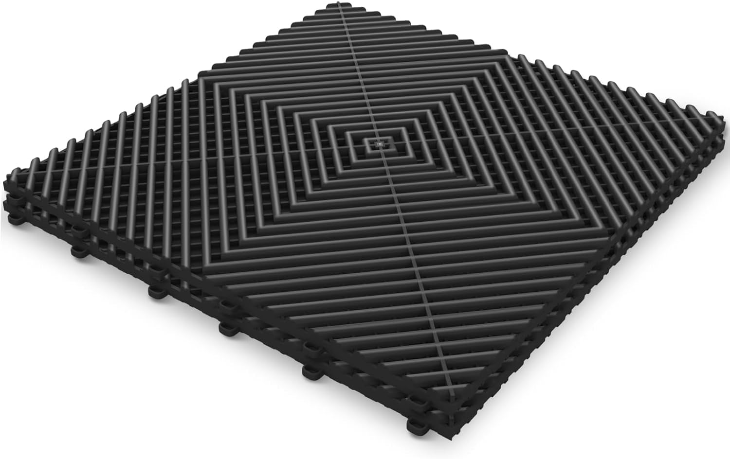 Transform Your Garage with 50PCS Non-Slip Interlocking Tiles