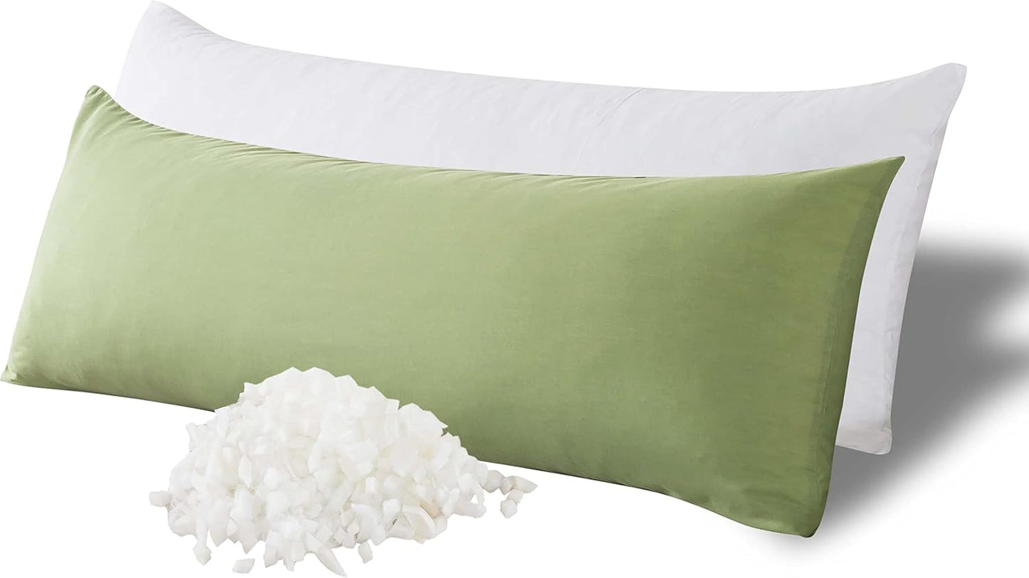 WhatsBedding Memory Foam Body Pillow for Ultimate Comfort